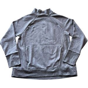 Fabletics Women’s Gray Turtleneck Sweatshirt, Size M